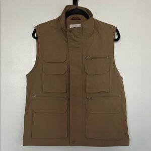 Anthropologie Women’s Tan Utility Vest